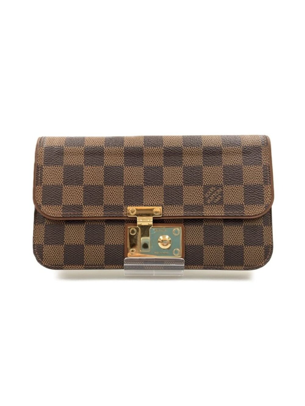Louis Vuitton Damier Portefeuille Ascot Brown Wallet